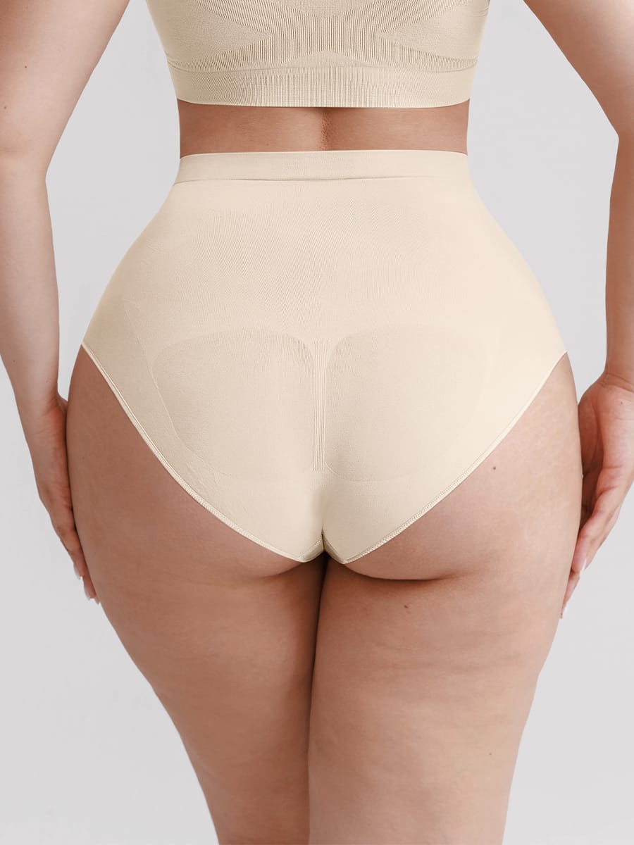 Seamless High-Waist Tummy Control Briefs 11