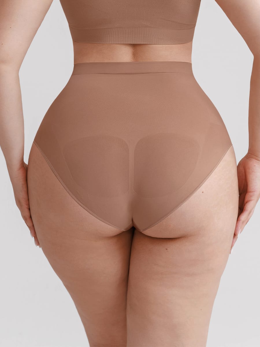 Seamless High-Waist Tummy Control Briefs 2