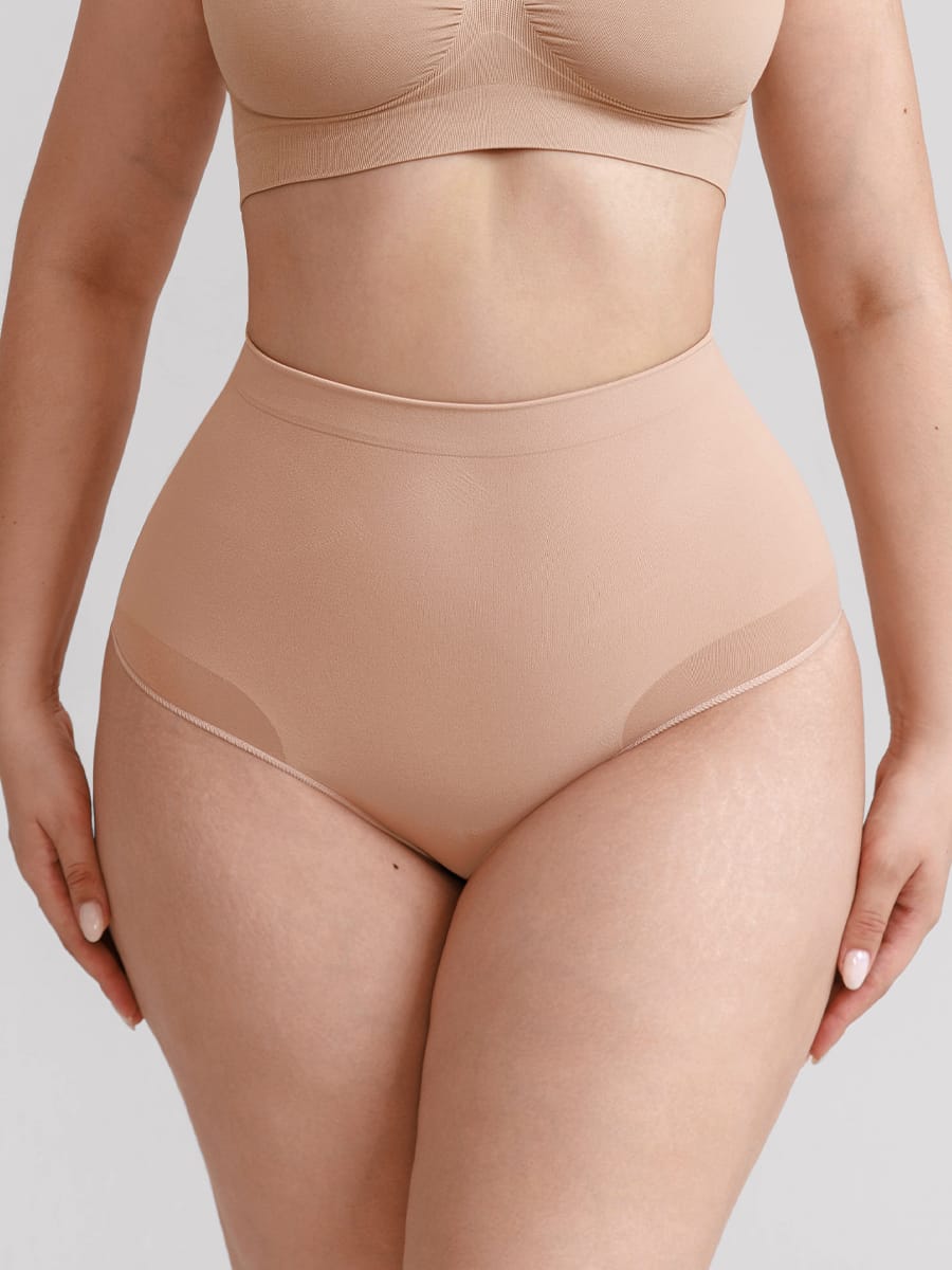 Seamless High-Waist Tummy Control Briefs 7