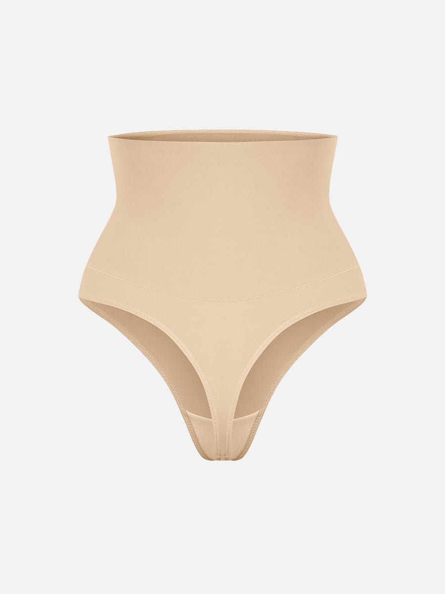 High-Waist Tummy Control Thong Panties 1