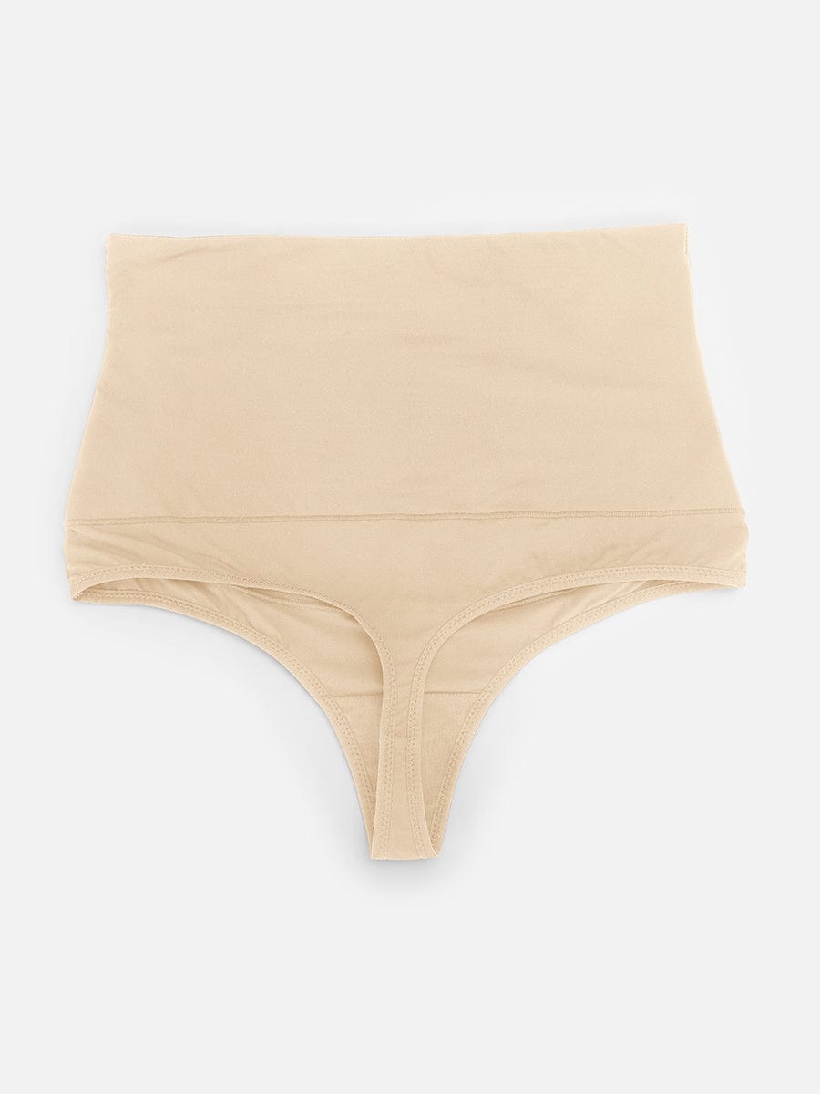 High-Waist Tummy Control Thong Panties 3