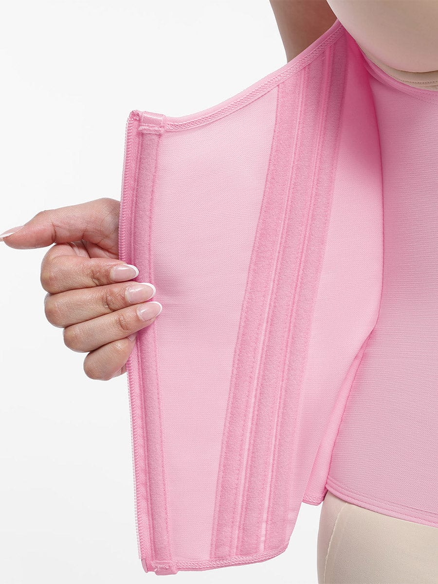 15 Steel Bone Waist Trainer Vest Light Skin 7