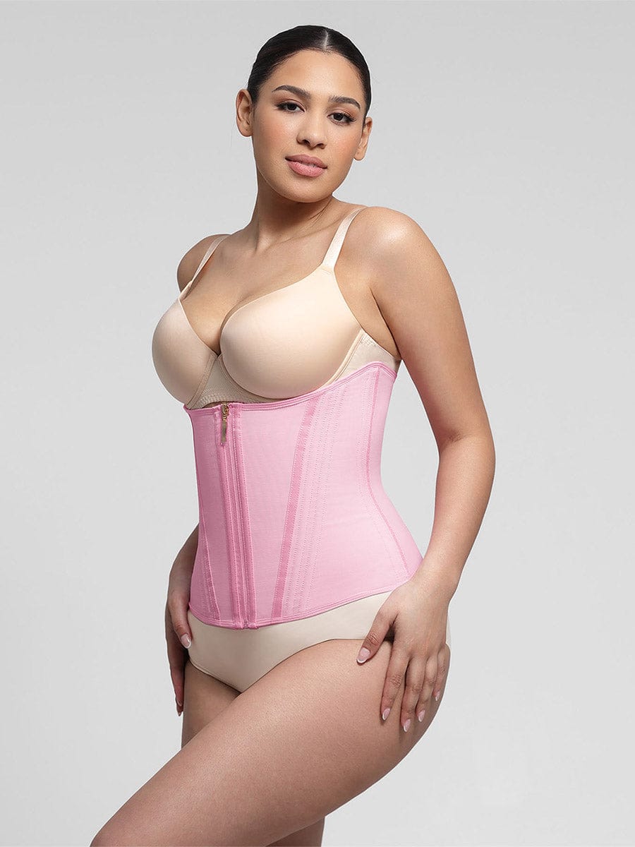 15 Steel Bone Waist Trainer Vest Light Skin 5