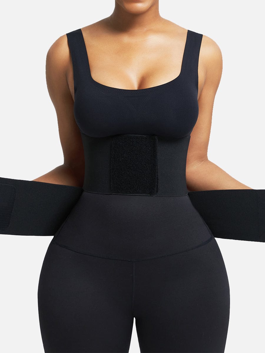 Sauna Waist Trainer With 5 Steel Bones Leopard Brown 2