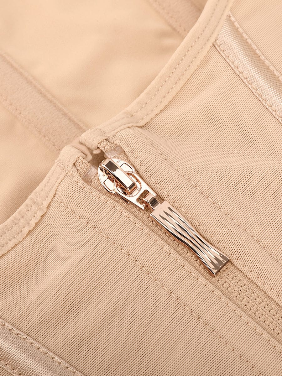 Steel-Boned Waist Cincher Tank Top Nude 7