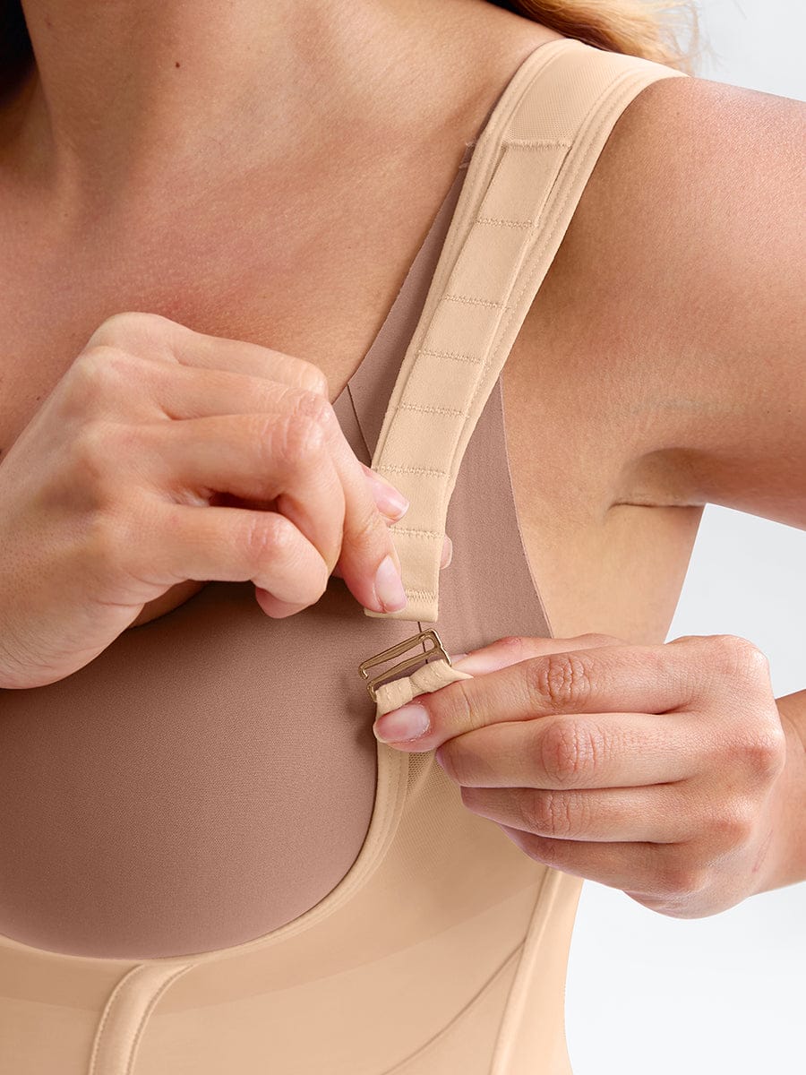 Steel-Boned Waist Cincher Tank Top Nude 5