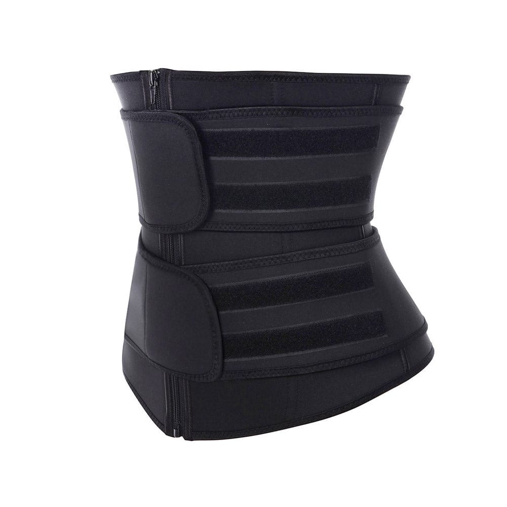 Athletic Neoprene Waist Trainer Black 4