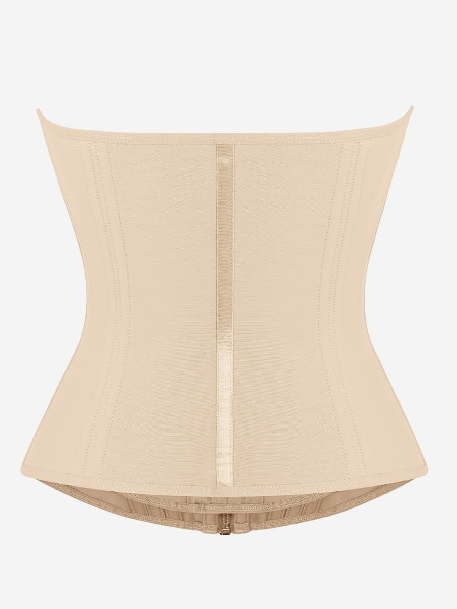 15 Steel Bone Waist Trainer Vest Pink 4