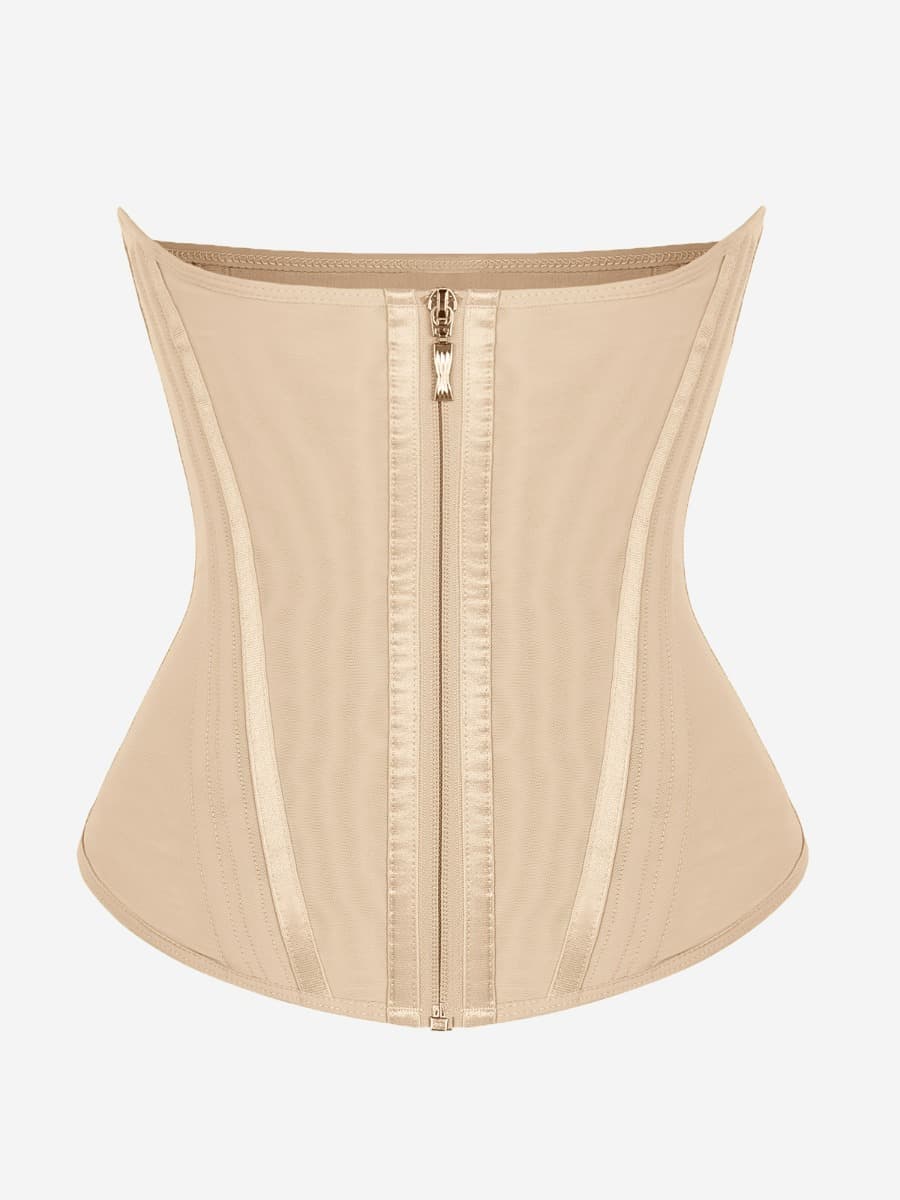 15 Steel Bone Waist Trainer Vest Pink 3