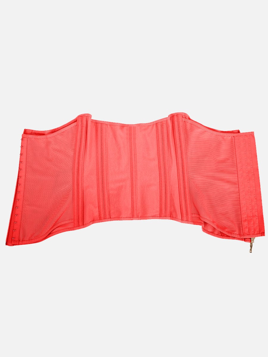 15 Steel Bone Waist Trainer Vest Red 7
