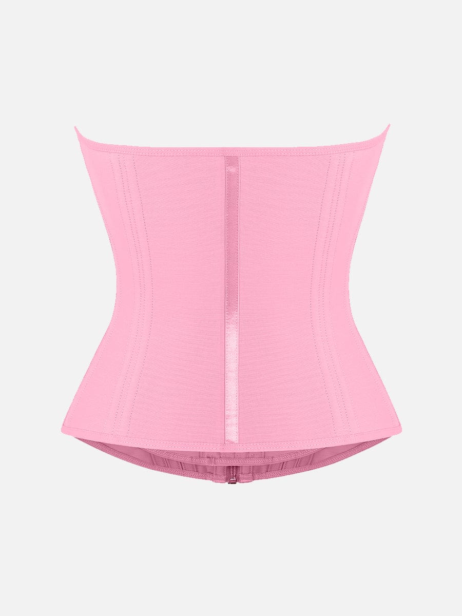 15 Steel Bone Waist Trainer Vest Black 2