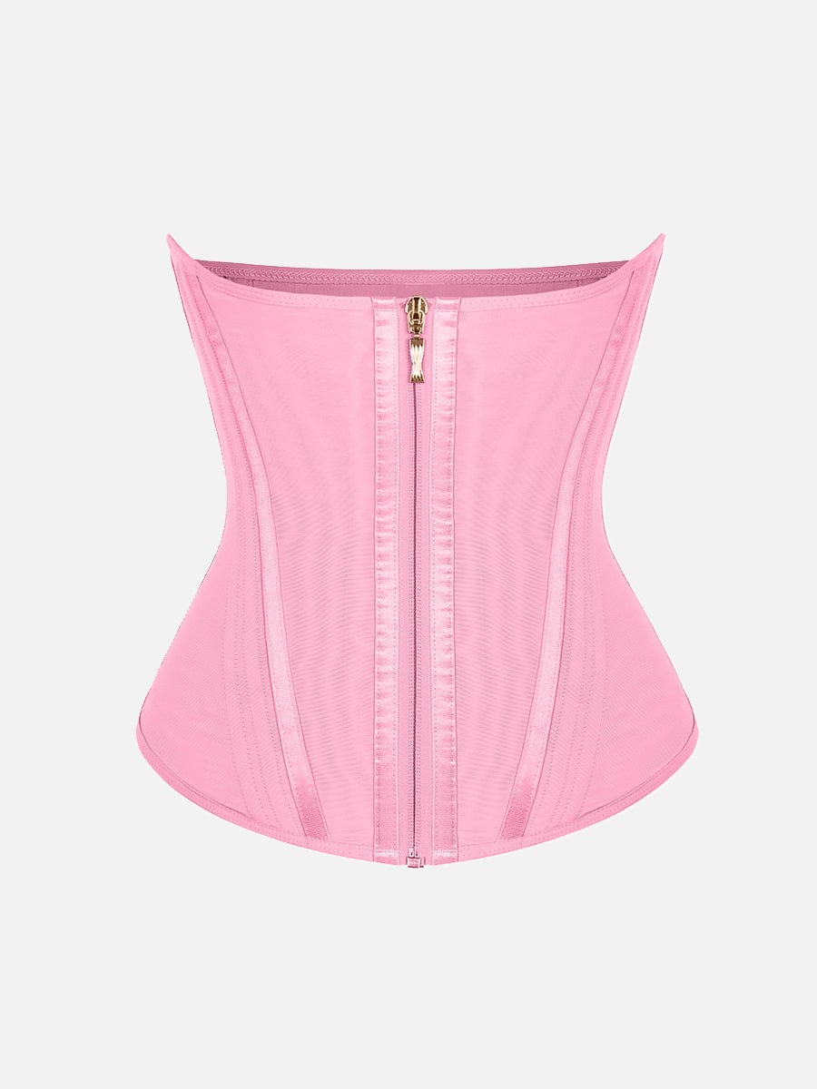 15 Steel Bone Waist Trainer Vest Light Skin 8